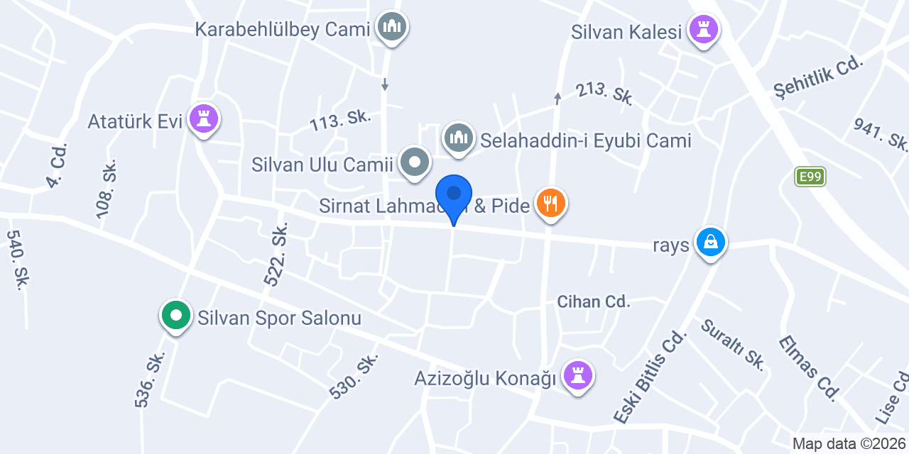 Dicle Kuyumculuk konumu