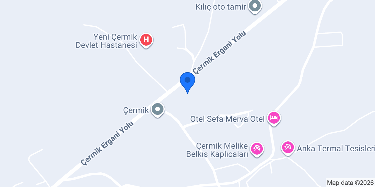 ÇERMİK MERCEK OPTİK konumu