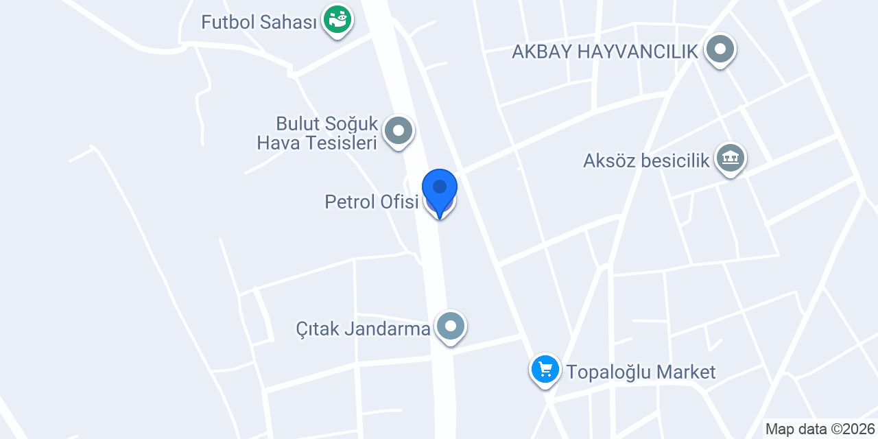 Petrol Ofisi konumu