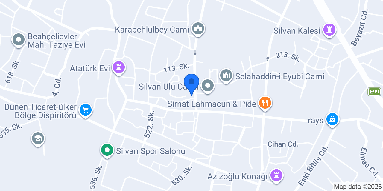Özer Kuyumculuk konumu