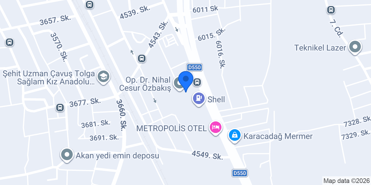 Op.Dr.Gökhan Değer SUCU konumu