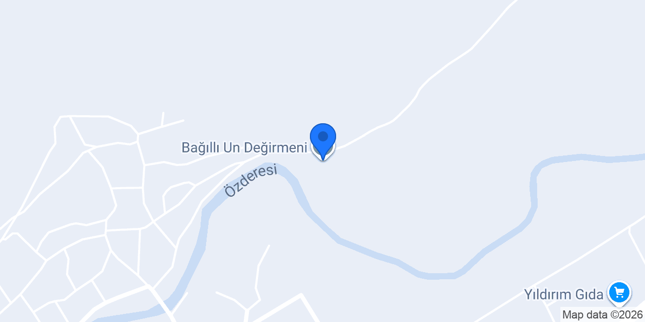Bağıllı Un Değirmeni konumu