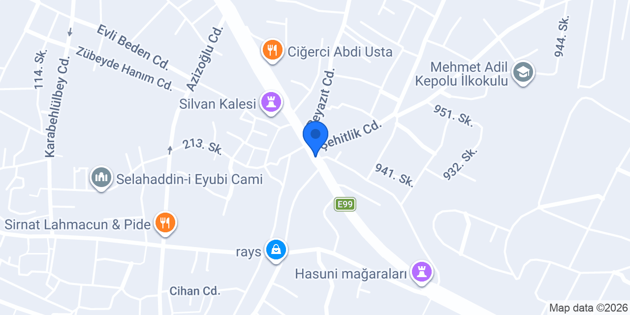 Aygaz Tüp Bayi konumu