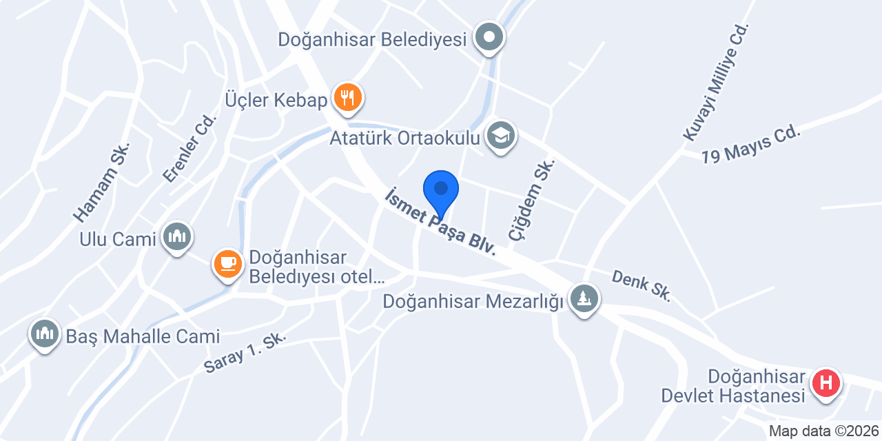 Doğder Mühendi̇sli̇k konumu