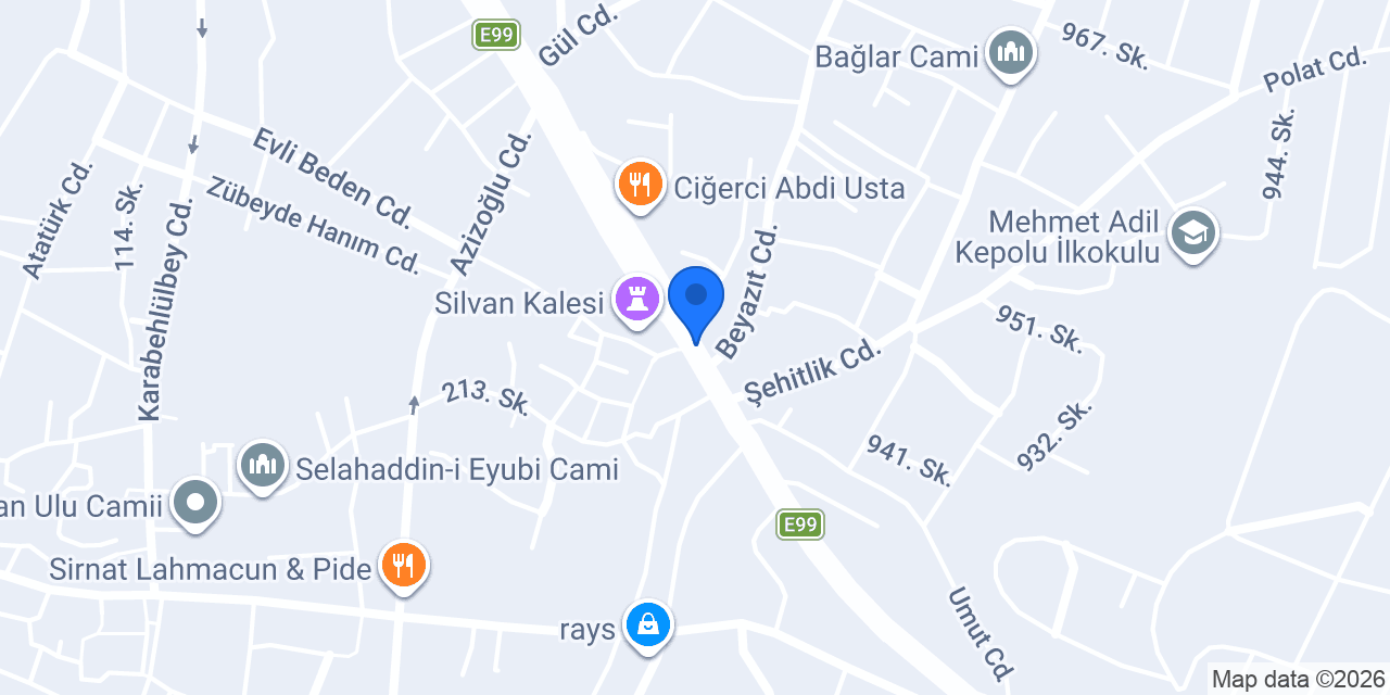 ARİL ALÜMİNYUM konumu