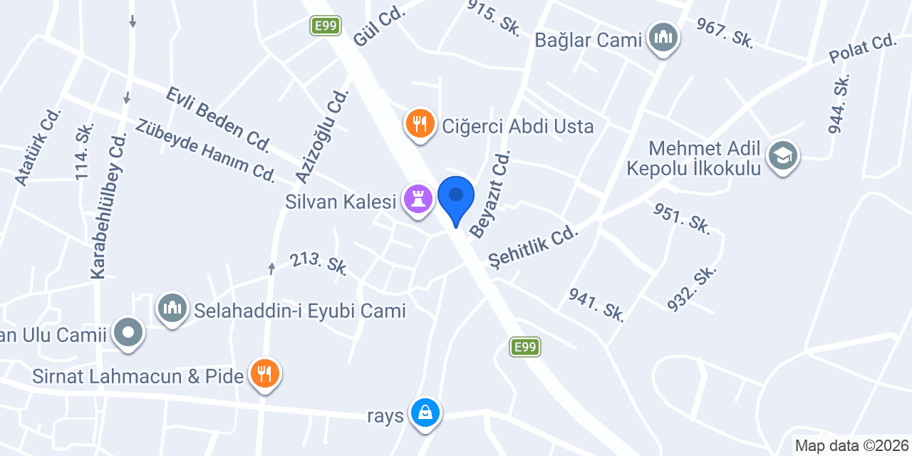 Has Diyarbakır Seyahat konumu