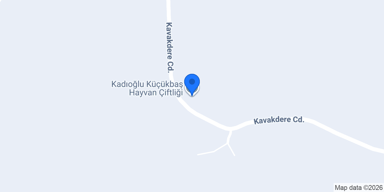 Kadıoğlu Küçükbaş Hayvan Çiftliği konumu