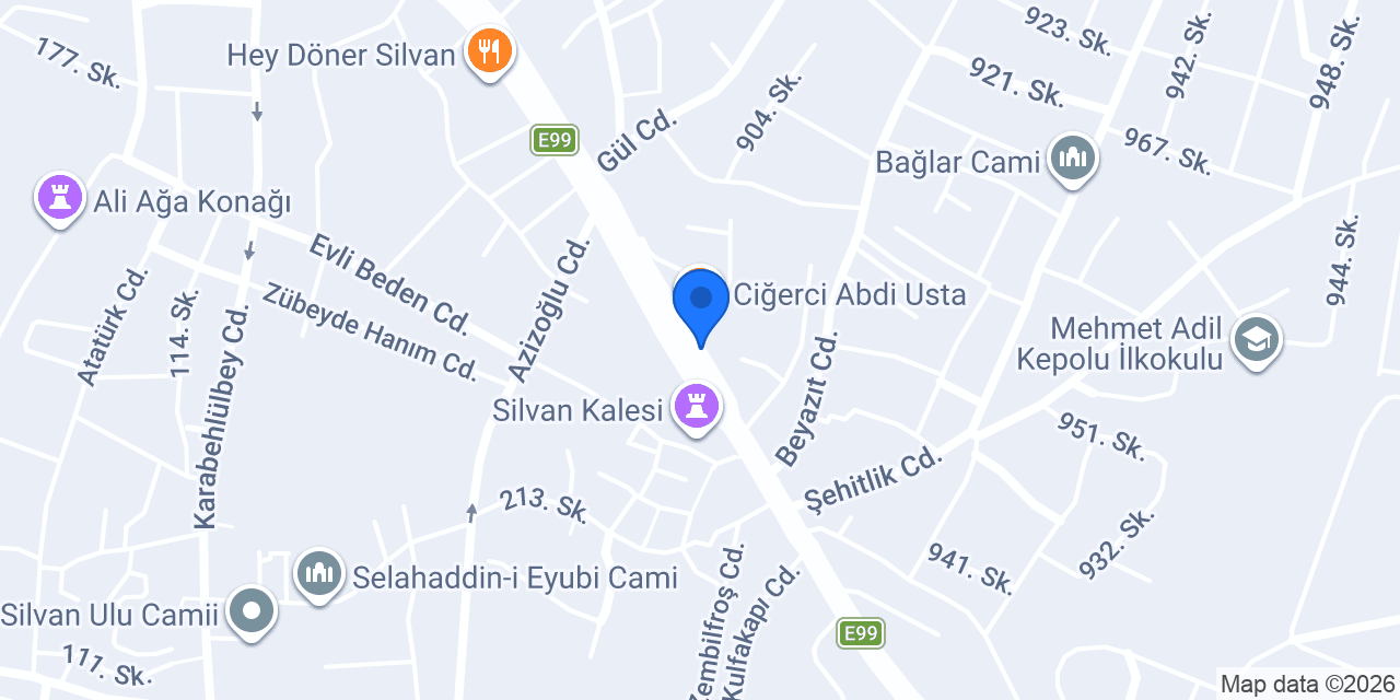 Gümüştay İnşaat konumu