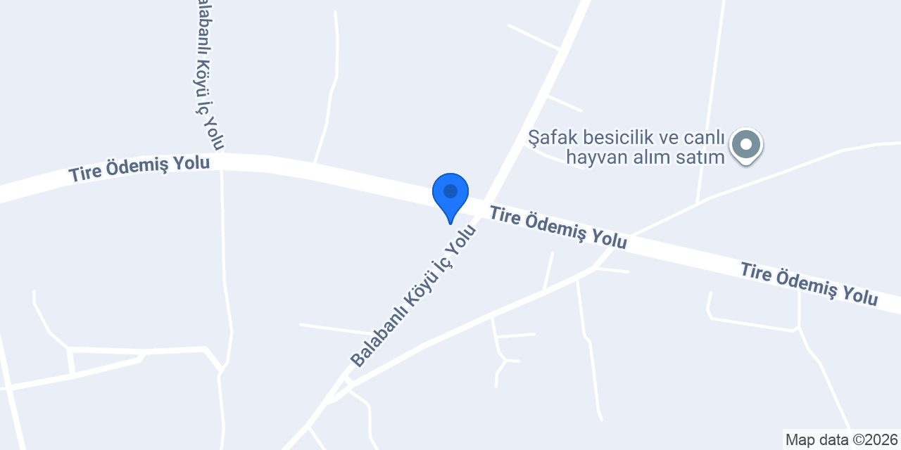 Balabanlı İlkokulu konumu