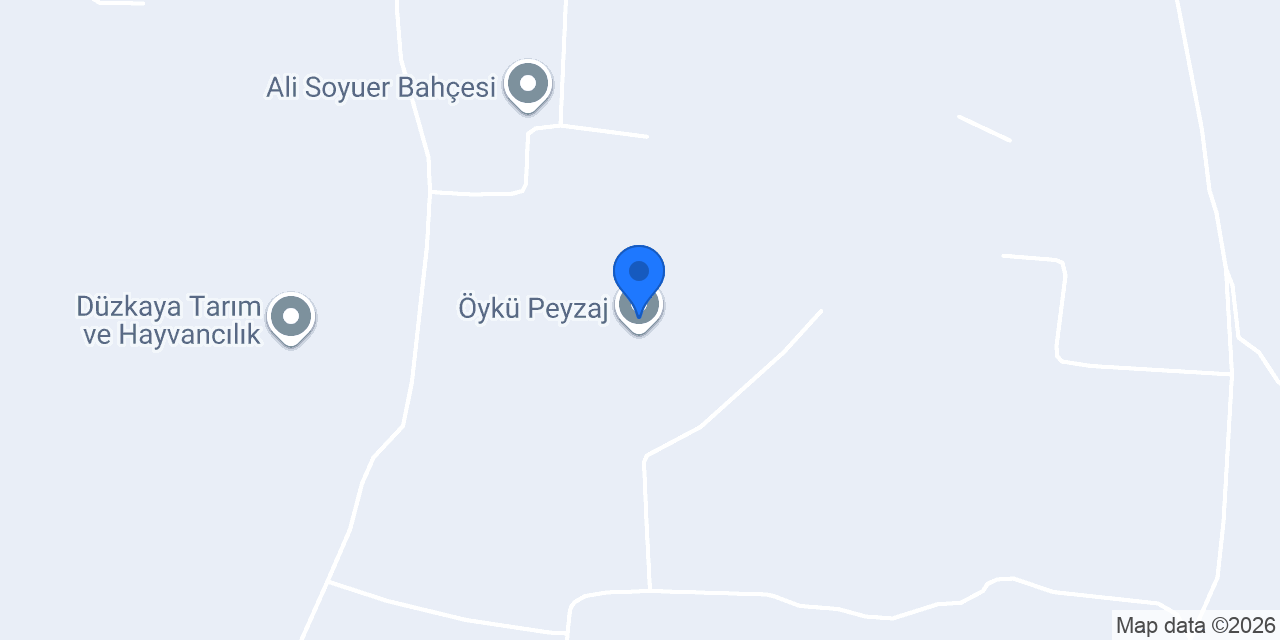 Öykü Peyzaj konumu