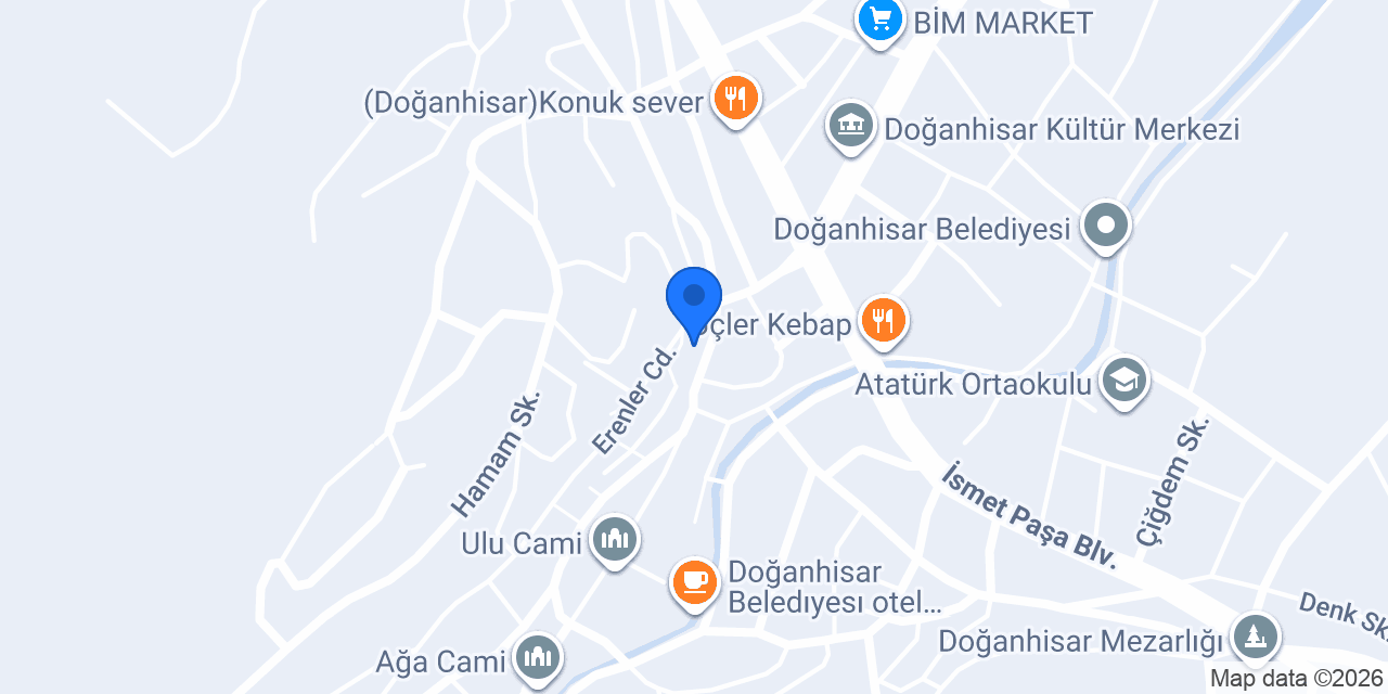 Topçuoğlu Sarrafiye Mobilya Tarım konumu