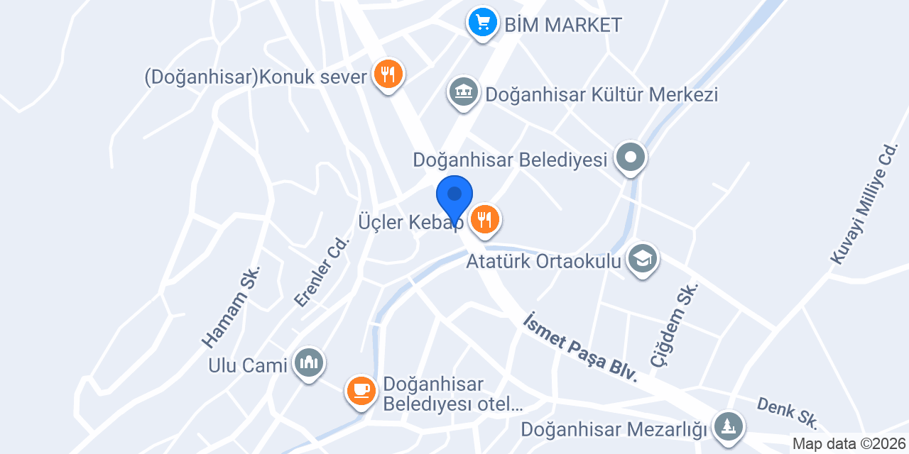 Komagene Doğanhisar konumu