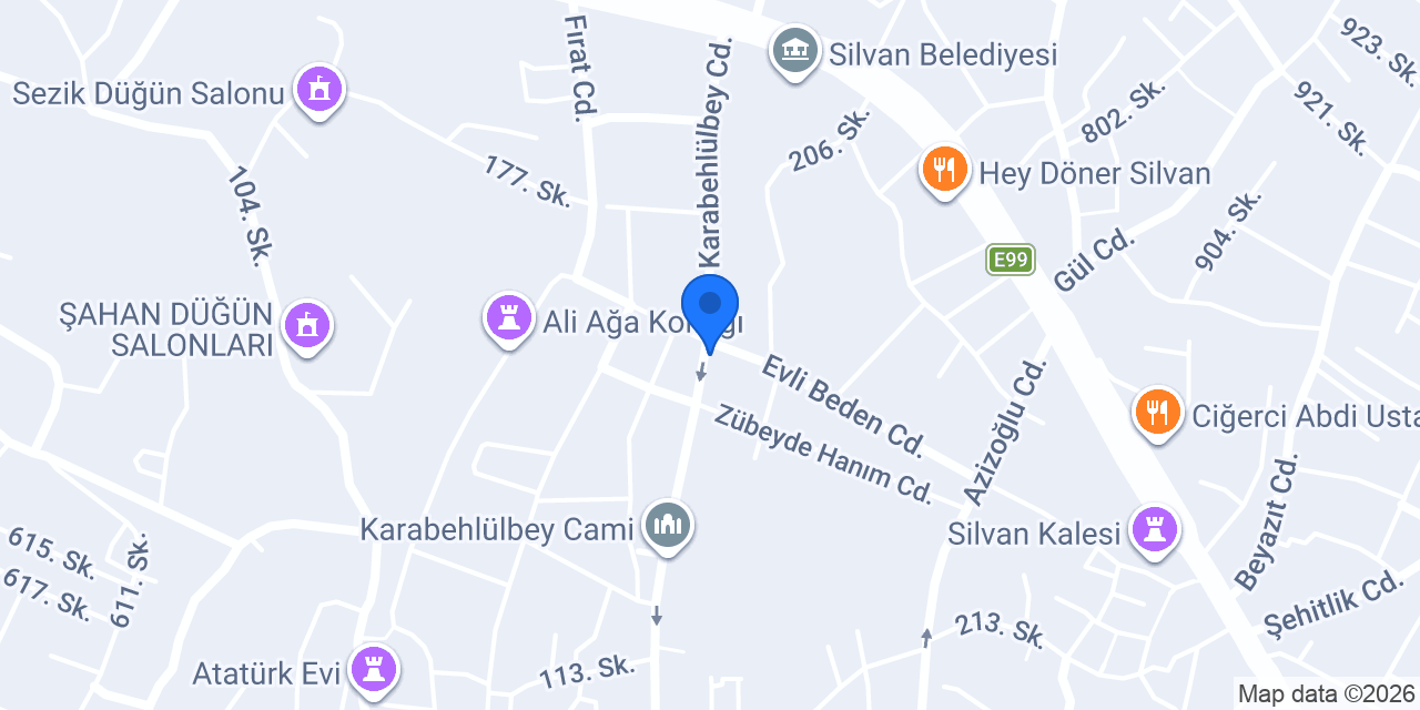 Vefa Mobilya İnegöl mobilya, Mobilya mağazası konumu