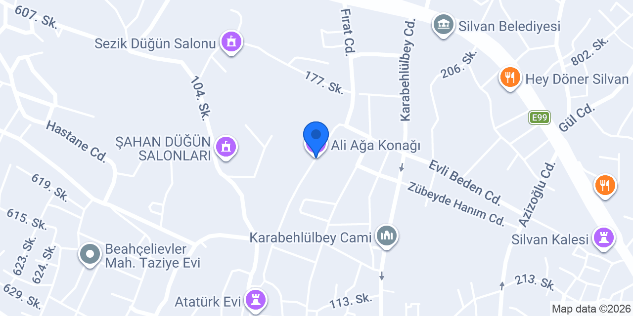 Ali Ağa Konağı konumu