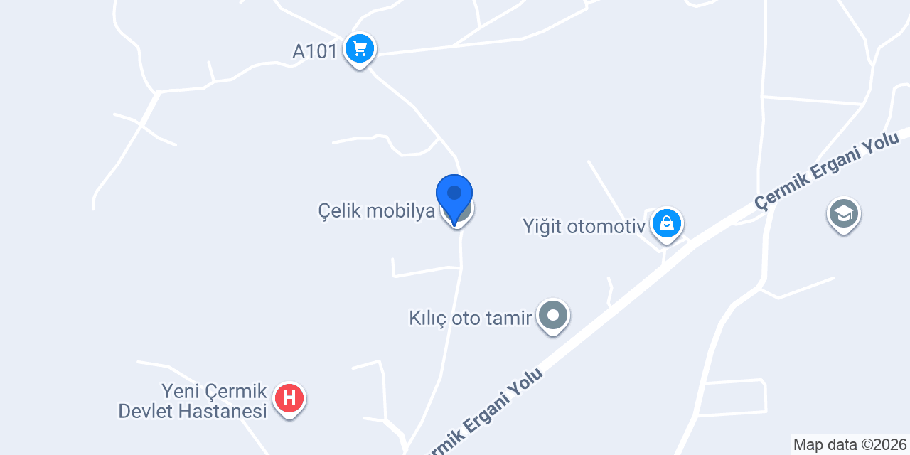 Çelik mobilya konumu