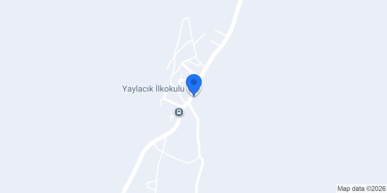 Yaylacık İlkokulu konumu