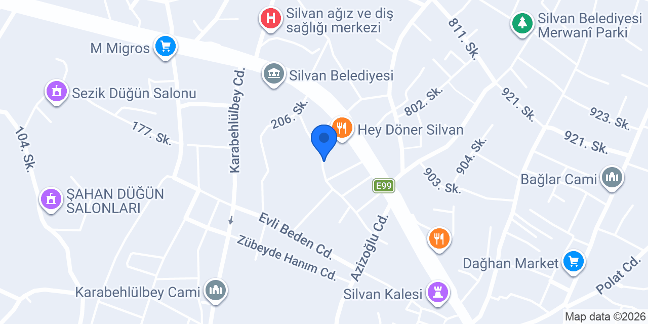 Cafekralkunefe konumu