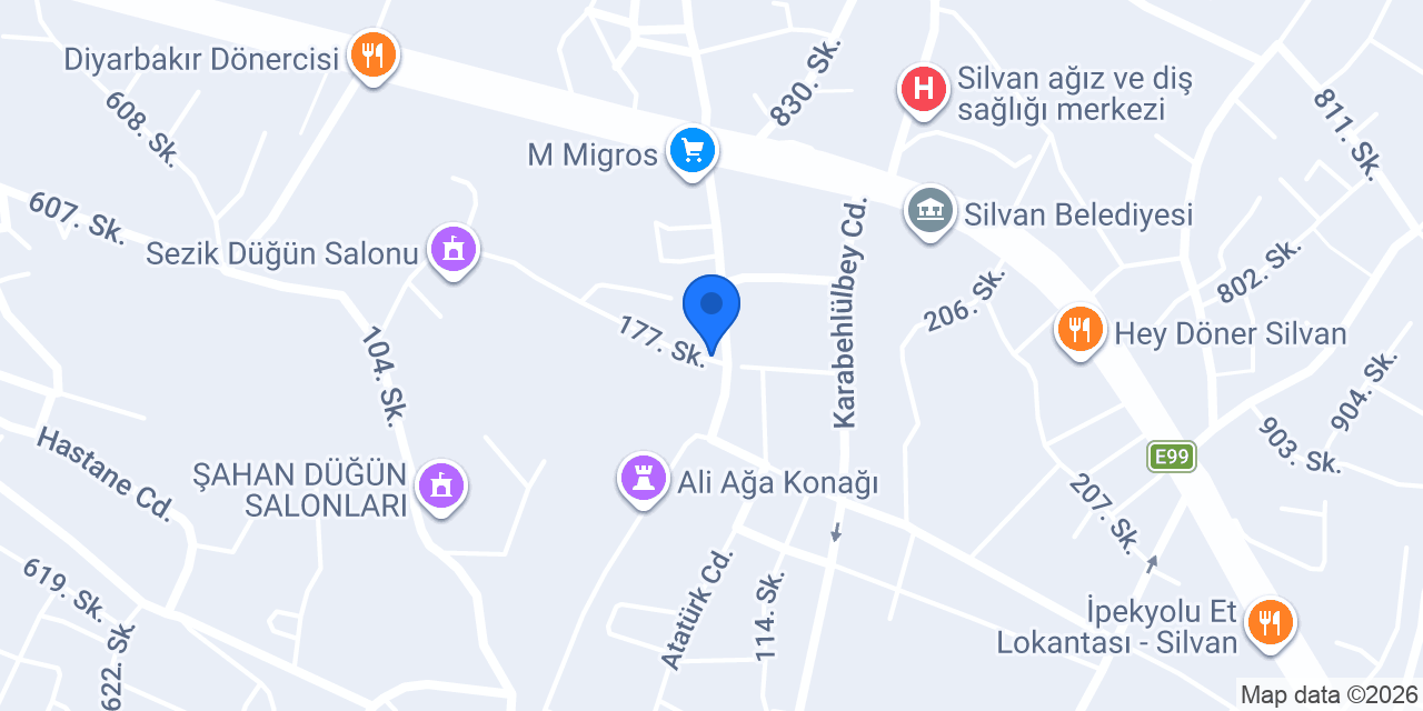 SEYDAOĞULLARI RENT A CAR konumu