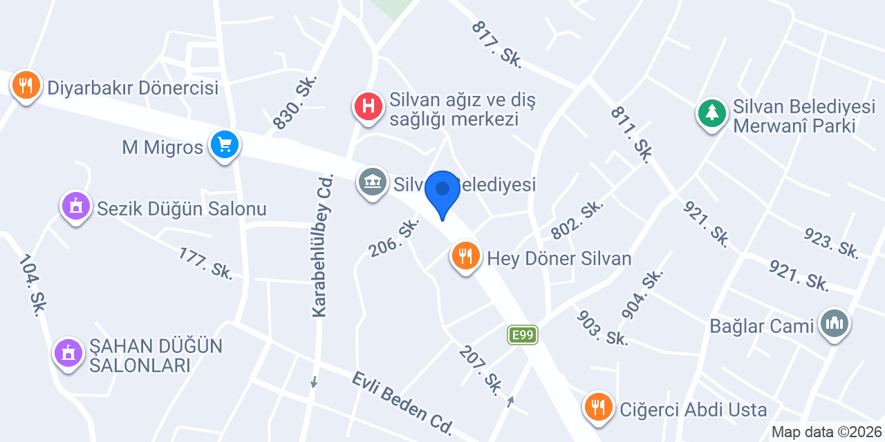 Marshall - Öngül Ticaret konumu