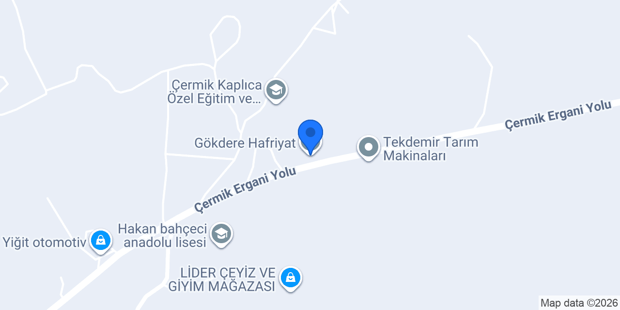 Gökdere Hafriyat konumu