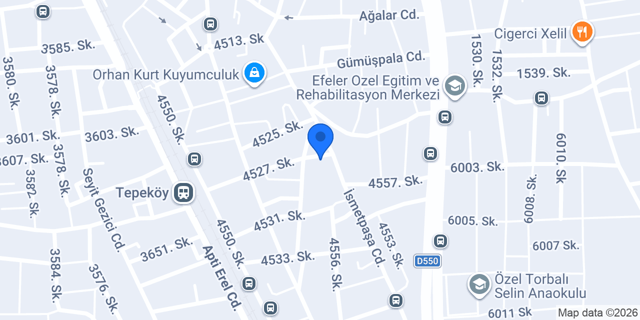 Toprak Hırdavat Ltd. Şti. konumu