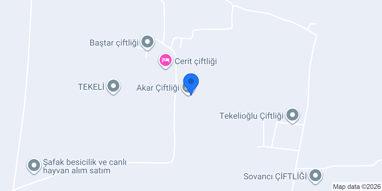 Akar Çiftliği konumu