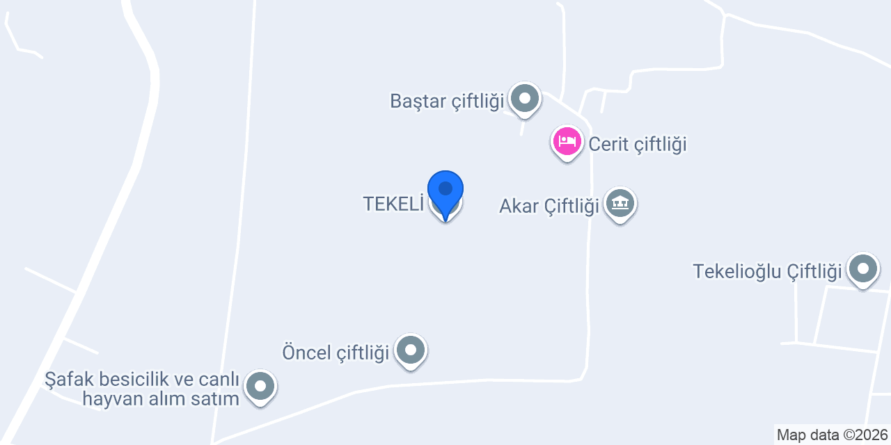 TEKELİ konumu