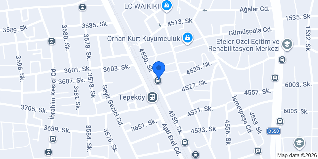 Batuhan Özer Coiffeur konumu