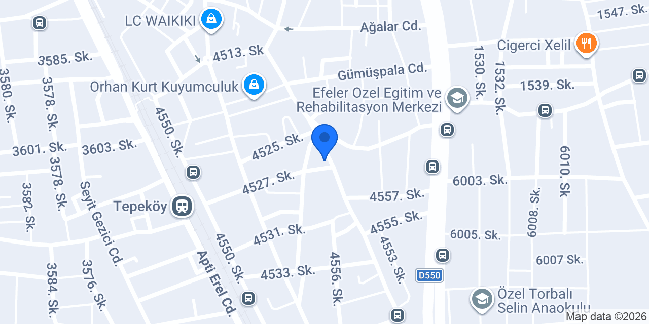 Bulut Hırdavat konumu
