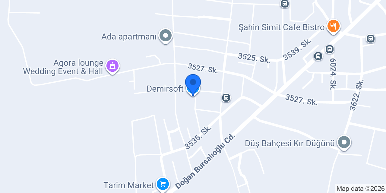 Demirsoft konumu