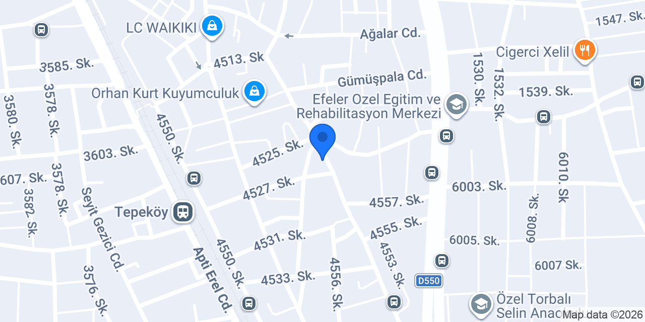 Mes Sağlık Medikal konumu
