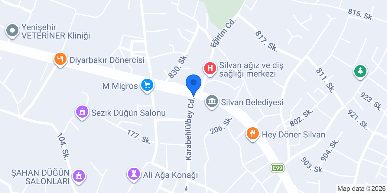SİLVAN TAKSİ PLAZA konumu