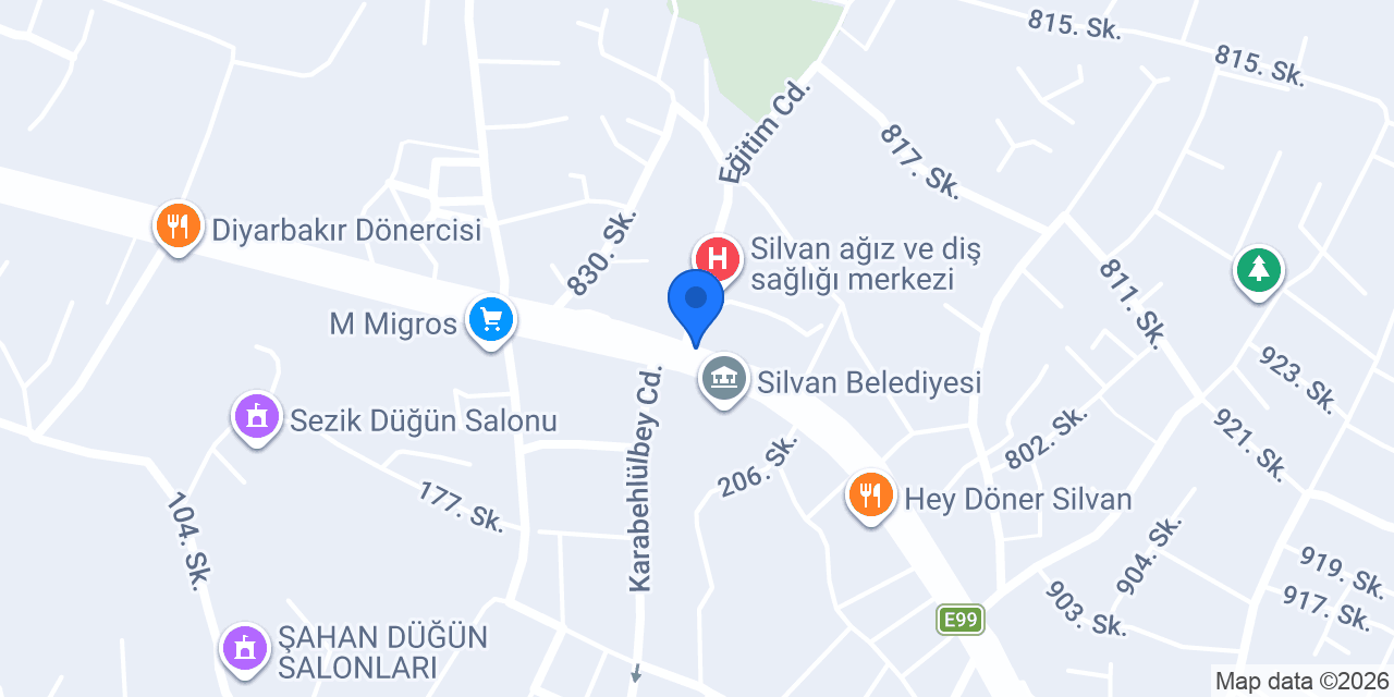 Özlem hamur börek salonu silvan konumu