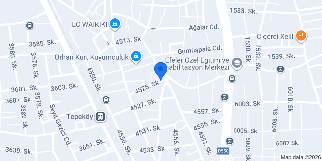 Gizem Duymaz Kuaför konumu
