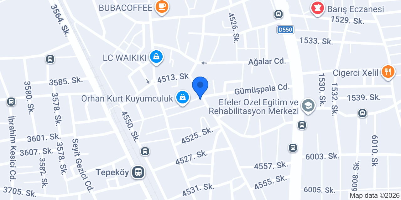 Eray Gümüs konumu