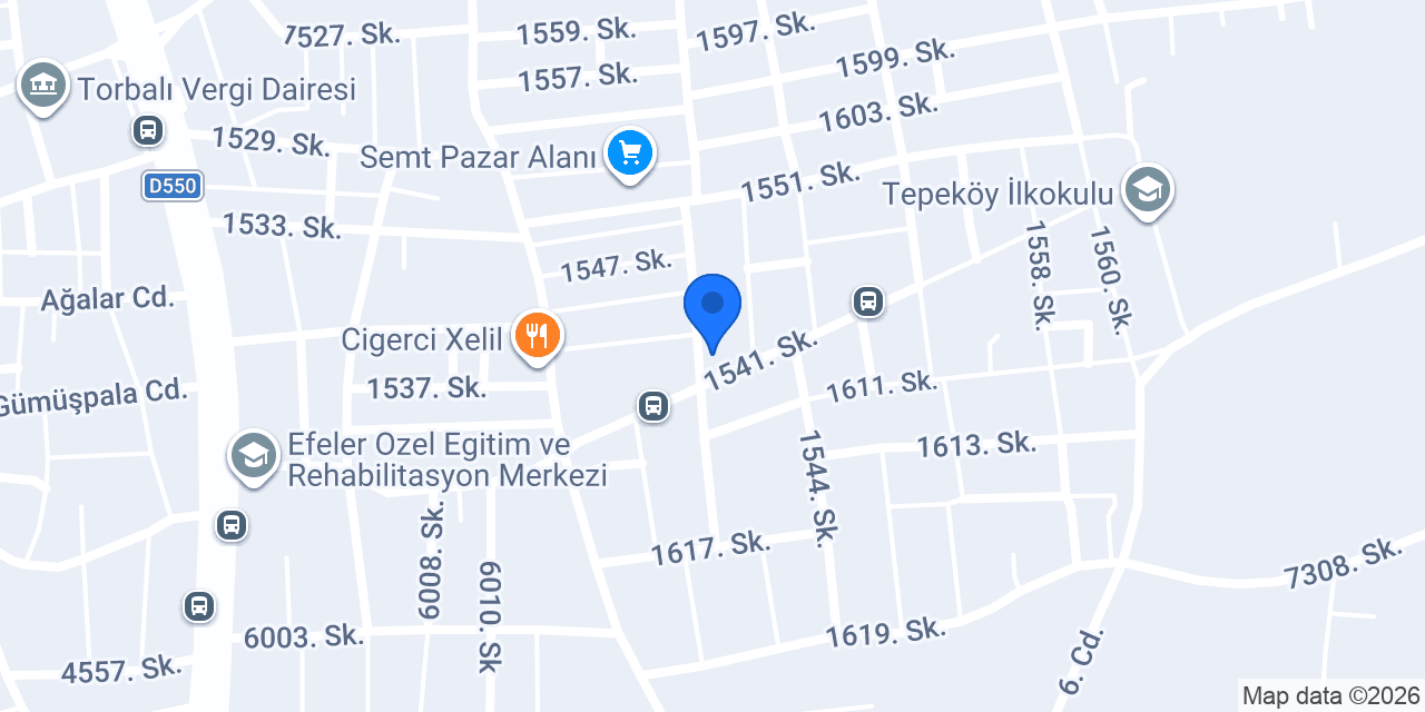 Evadent diş kliniği konumu
