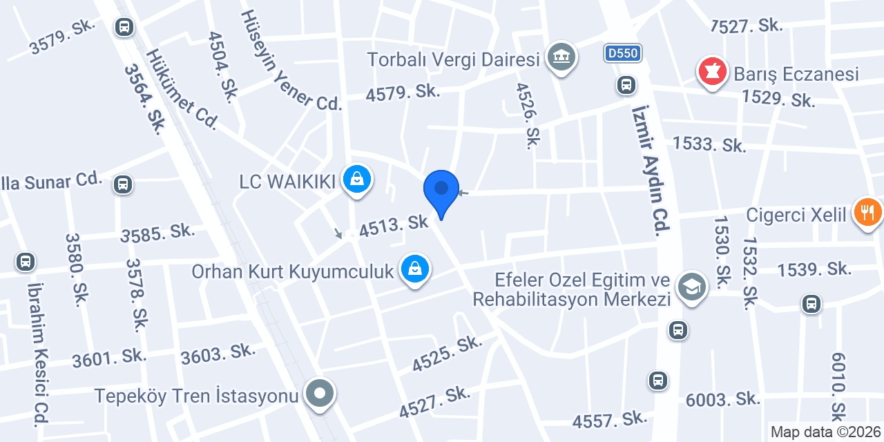 QNB Torbalı Şubesi konumu