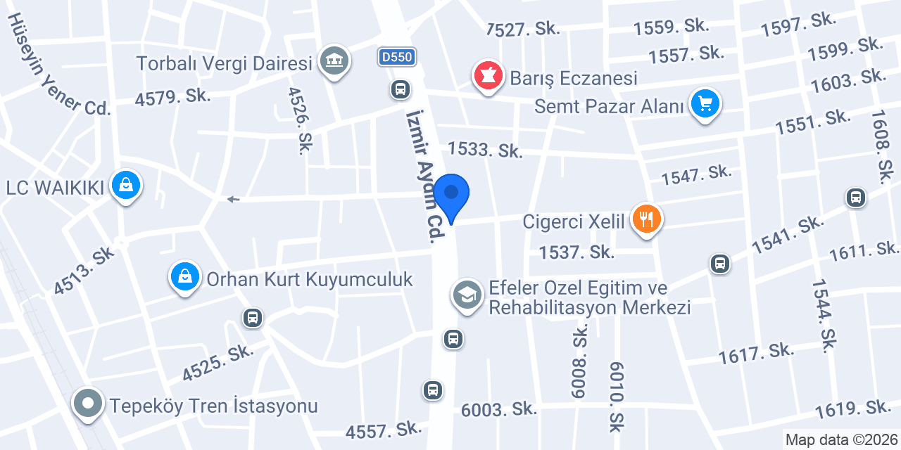 Dostlar Diş Kliniği konumu