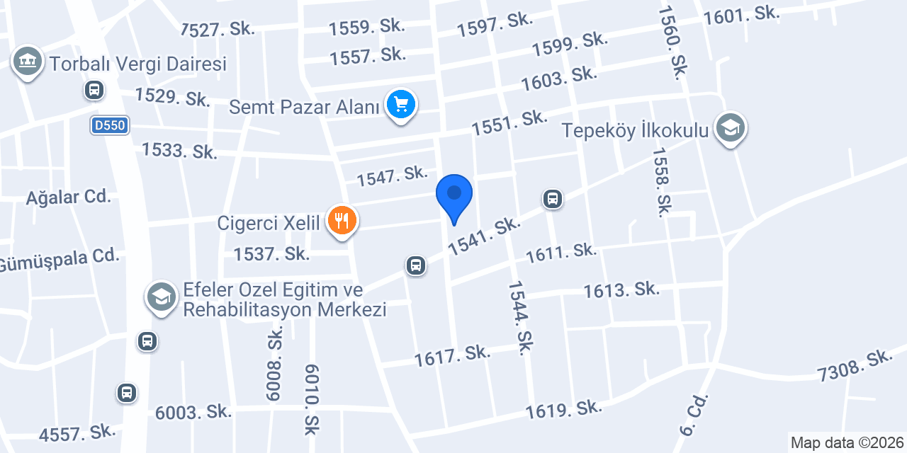 Özcan Market konumu