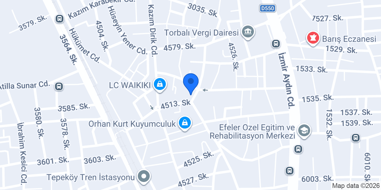 Kuveyt Türk Torbalı Şubesi konumu