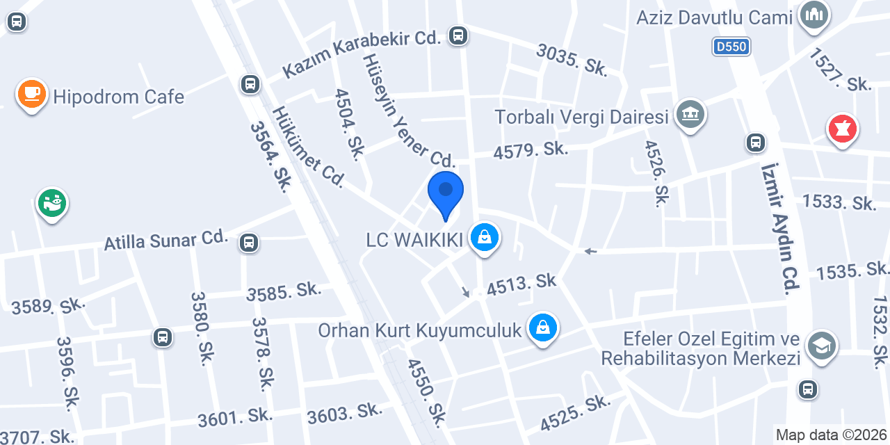 Yaren Terzi Torbalı konumu