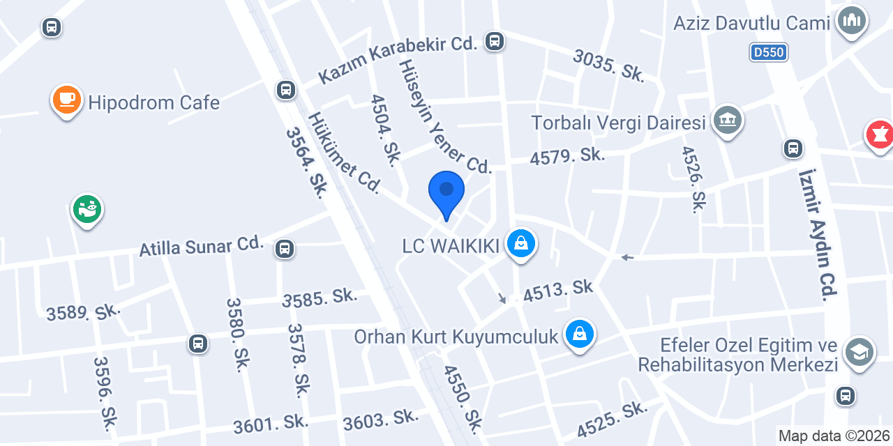 Avukat Ezgi Ay Hukuk Bürosu konumu