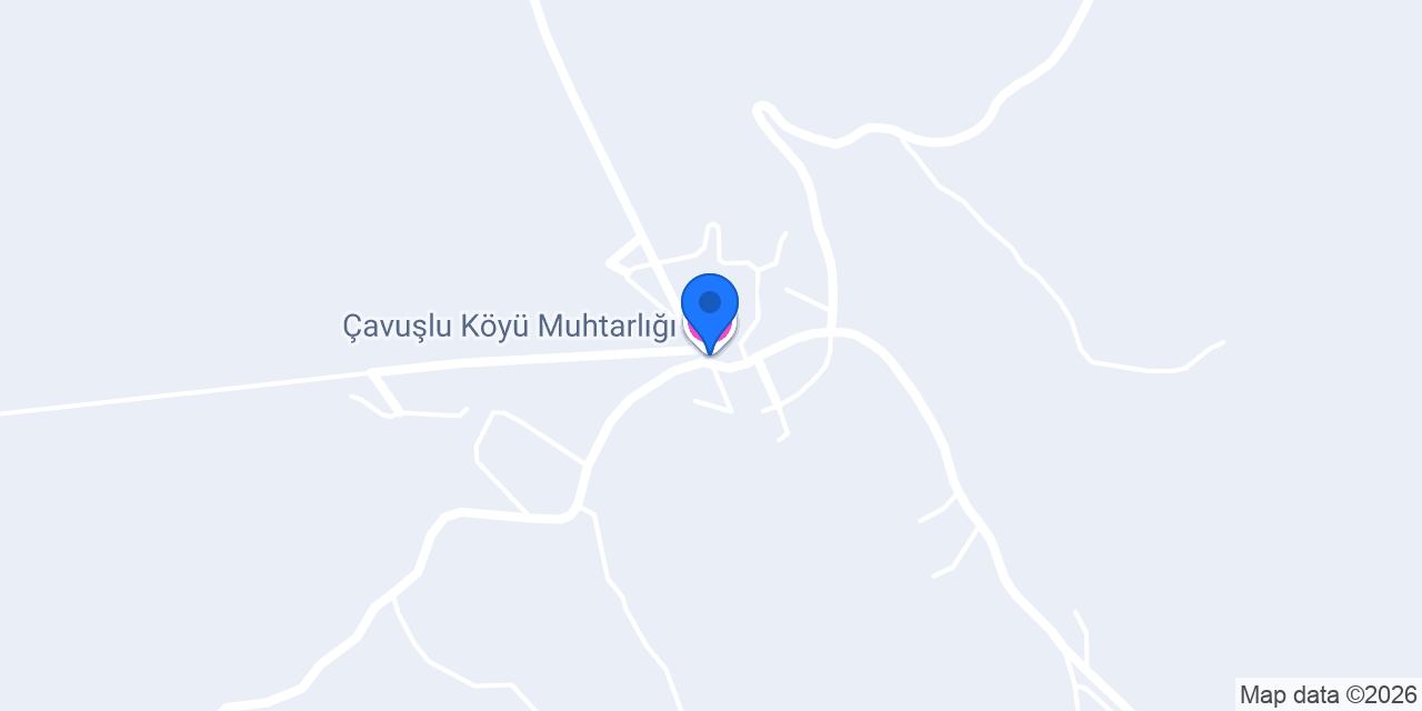 Çavuşlu Köyü Muhtarlığı konumu
