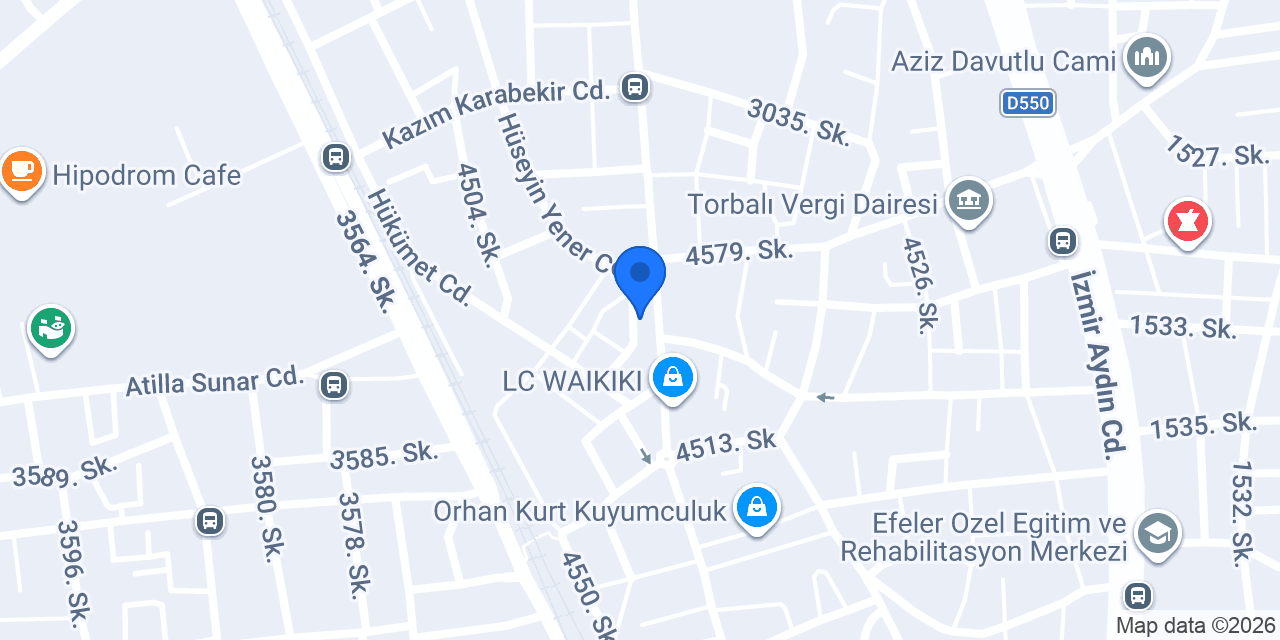 Danyal Turizm Torbalı konumu
