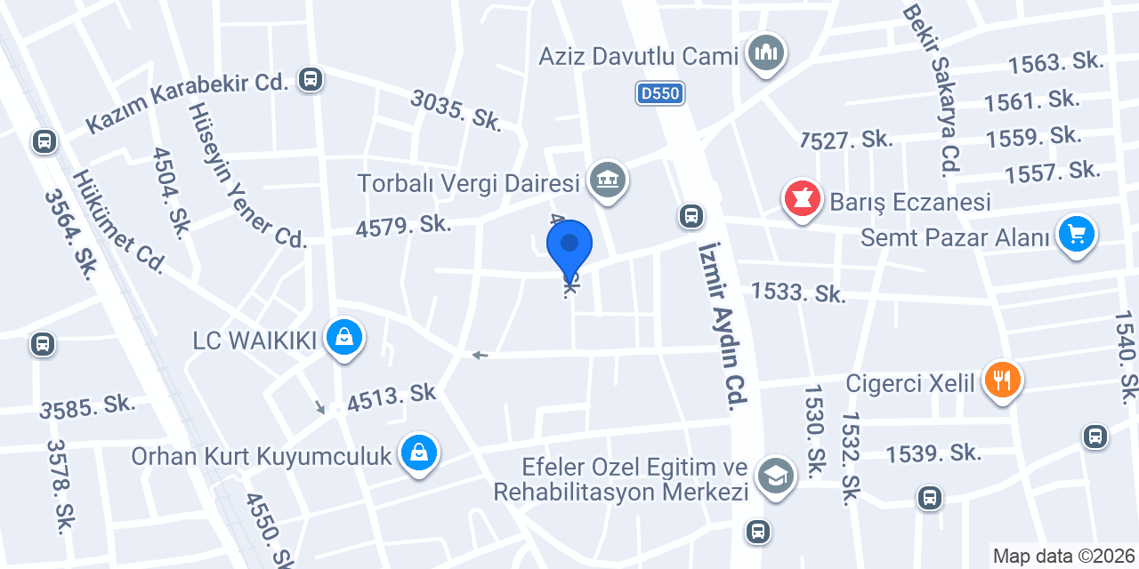 Kanaat Cam Torbalı konumu