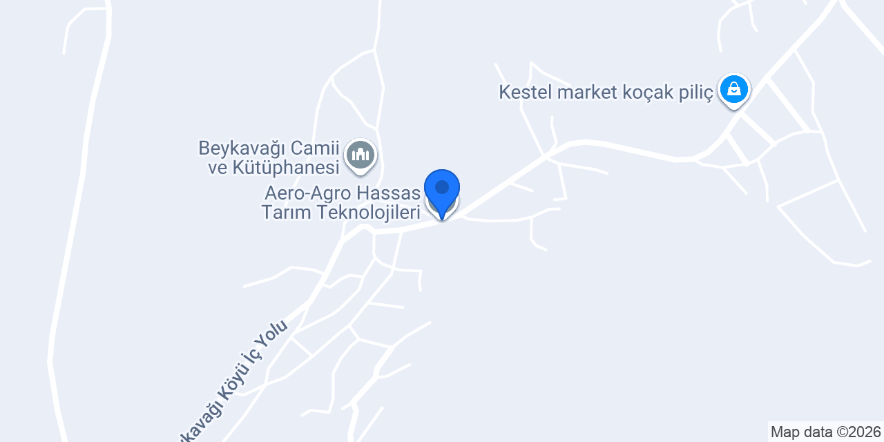 Aero-Agro Hassas Tarım Teknolojileri konumu