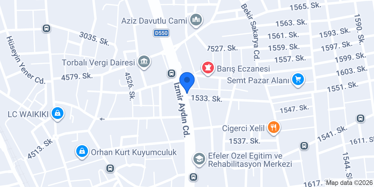 Gökoğlu Mobilya konumu