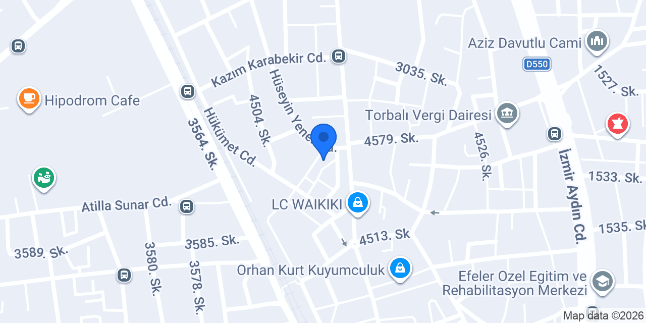 Demirhan Kuru Temizleme konumu