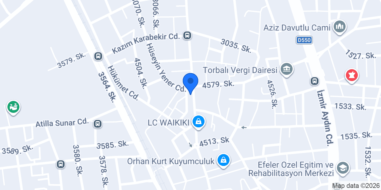 Harbi Kebap Evi konumu