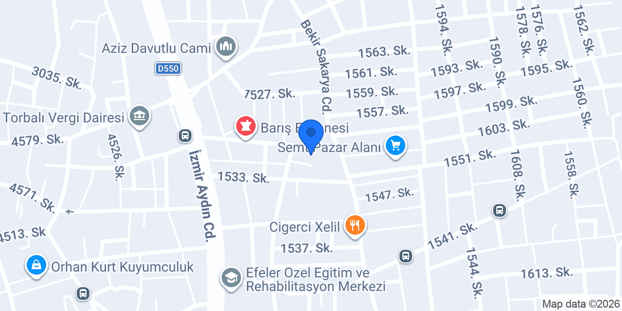 Olgun Pastanesi konumu